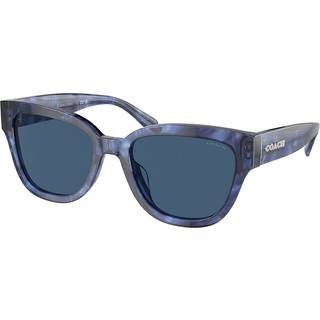 Coach HC8379U CL920 583755 54 Solbriller Kvinder Blue - Blue Tie-Dye Effect - 54mm