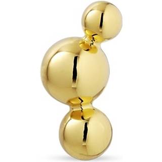 Jane Kønig - Atomic Tree Ball Stud i forgyldt sølv