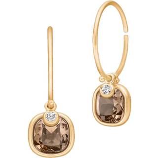 Julie Sandlau Olivia Creole Øreringe 22 kt. Forgyldt Sølv HPS126GDSMCRCZ - Dame - 925 Sterling Silver