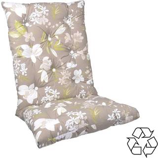 Fritab, Högvik Høj Flockpude Beige Botanical