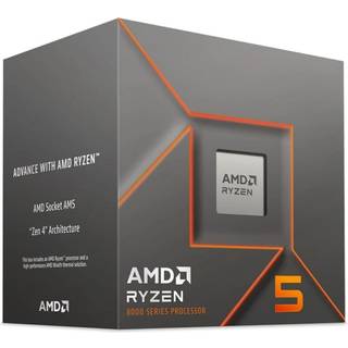 AMD Ryzen 5 8400F Wraith Stealth CPU - 6 kerner - 4.2 GHz - AMD AM5 - AMD Boxed (med køler)