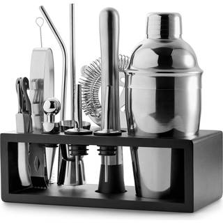 Deluxe Rustfrit Stål Cocktail Shaker Sæt