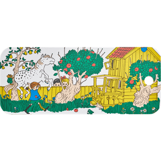 Muurla Pippi Chop & Serve skærebræt 18x44 cm The Way Home