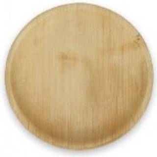 Engangstallerken, Palmeblad, ø24cm, 25 stk.