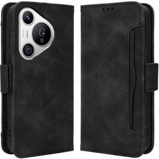 Huawei Pura 70 Pung Cover med Kortholder - Sort