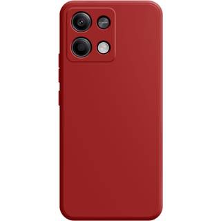 EIDERWOOD Xiaomi Redmi Note 13 Pro (5G) / Poco X6 Mat Fleksibel Plastik Bagside Cover - Rød