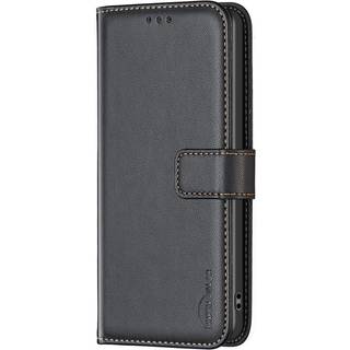 EIDERWOOD Sony Xperia 1 VI Kunst Læder Flip Cover m. Ståfunktion & Kortholder - Sort
