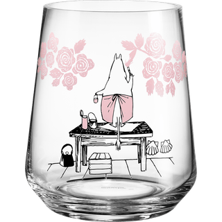 Muurla Moomin originals lysestage/vase 17,5 cm Roses
