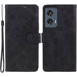 Motorola Edge 50 Fusion Pung Taske med Magnetisk Lukning - Sort