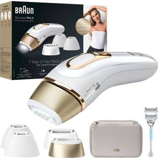 Braun Silk-expert Pro PL5356 Hårfjernelses-system Guld/hvid