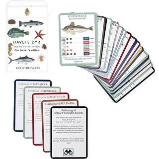 HAVETS DYR – KORTSPIL - Hver pakke indeholder 10 ens spil