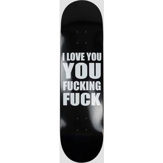 "RIPNDIP Ily Fuckin Fuck 8.25"" Skateboard deck" - Uni - black