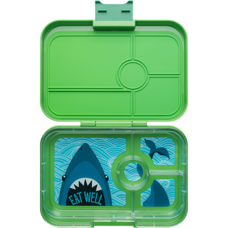 Yumbox Madkasse - Tapas XL - 4 rum - Jurassic Green/Shark