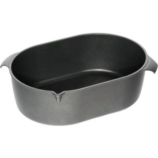 Stegeso 6 L - Støbt aluminium - AMT Gastroguss - Bradepande / Låg 32x22xH5,5 cm 1,7 L