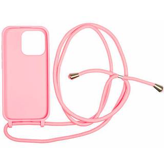 Mobile Origin Lanyard Case - pink - iPhone 15 Pro