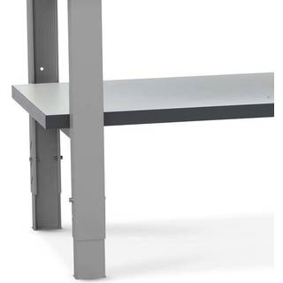 Underhylde i laminat til filebænk 1500x800 mm