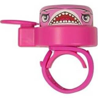 Crazy Safety Pink haj ringeklokke til børn
