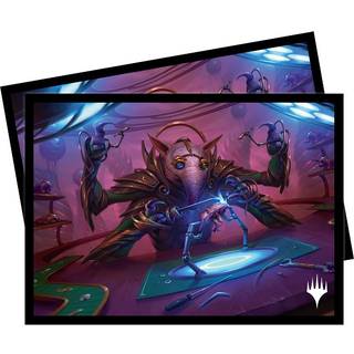 Ultra Pro - March of the Machine 100ct Deck Protector Sleeves Ft. Gimbal Gremlin Prodigy for Magic: The Gathering Protect & Store Acollection Car