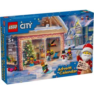 LEGO City Julekalender 2024 LEGO City pakkekalender 60436