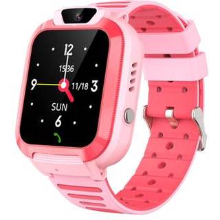 DH11 4G Børne Smartwatch med Videoopkald, WiFi-position og Forældrekontrol. Pink