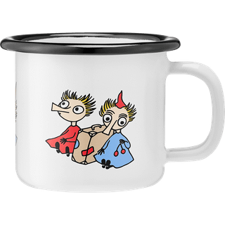Muurla Moomin emaljekrus 1,5 dl Thingumy and Bob