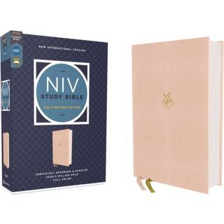 NIV Study Bible, Fully Revised Edition (Study Deeply. Believe Wholeheartedly.), Cloth over Board, Pink, Red Letter, Comfort Print