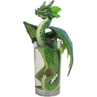 Pacific Giftware Liquor Mojito Winged Dragon Resin Figur af Stanley Morrison