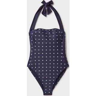 Crew Clothing Crew Clothing Blue Polka Dot Swimsuit