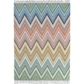 Missoni Home Plume Plaid 130x190 Cm /flerfarvet - Plaider & Tæpper Uld Grøn - 1D3PL990061
