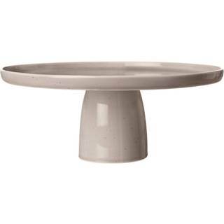 Kagefad i porcelæn 27 cm, sand