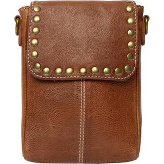 Galia Mini Crossbody, Walnut