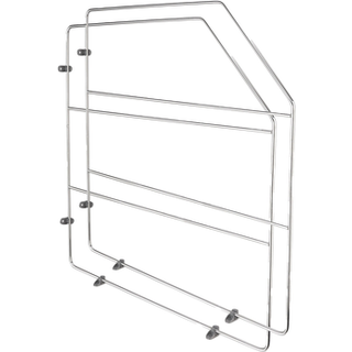 Rev-A-Shelf 18 """" Bageplade Hyldearrangør til væg- og base køkkenskabe Divider Pan Rack Storage Wires til skabe Chrome 597-12cr-2-1