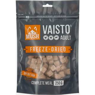 MUSH Vaisto - Frysetørret Hundefoder med Kylling, Kalkun, Lam og Grønsager - 250g