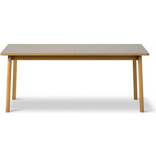 Fredericia Furniture Ana Spisebord (180/280x95 cm) Laminate Fenix Almond Oak Clear Oil