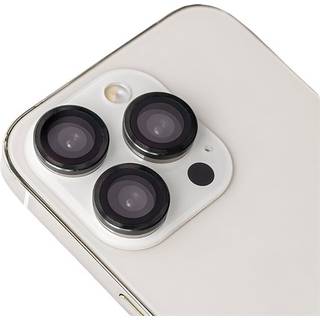 Linsebeskyttelse til iPhone 13 Mini / iPhone 13 - Sort Ramme