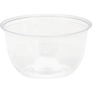 DUNI Dessertskål PS 95x95x50 mm 230 ml Transparent 1000 stk (157176)