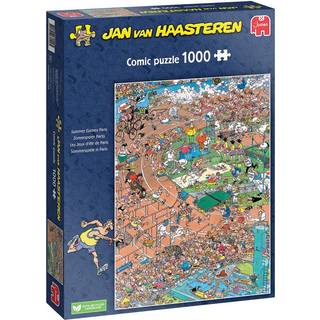 Puslespil af JvH "Summer Games, Paris" 1000 Brikker