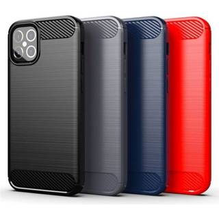 SKALO iPhone 12 Mini Armor Carbon Stødsikker TPU-cover - Grå