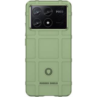 EIDERWOOD Xiaomi Poco X6 Pro Rugged Shield Series Håndværker Bagside Cover - Grøn