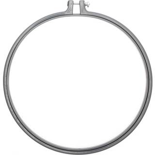 Stickring aus Kunststoff grau 25,4cm - Grau