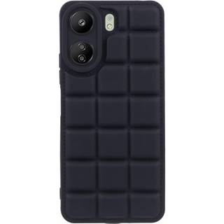 SKALO Xiaomi Redmi 13C 4G Puffer Bumper TPU-Cover - Sort