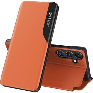 SKALO Samsung A15 4G Clear View Window Cover - Orange
