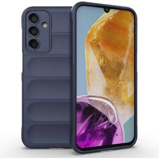 EIDERWOOD Samsung Galaxy M15 (5G) Fleksibelt Plastik Cover - Mørkeblå