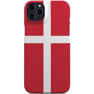 EIDERWOOD iPhone 12 Pro Hård Plastik Bagside Cover - Danmarks Flag