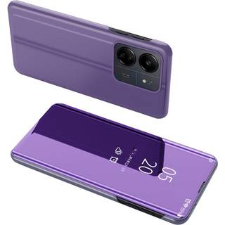 SKALO Xiaomi Redmi 13C 4G Clear View Mirror Etui - Lilla