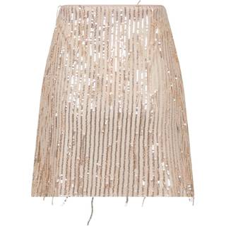 Miva Sequins Nederdel, Rose Gold, 34