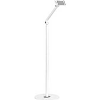 Universal gulvstander med justerbar arm - 4.7 til 12.9" - Hvid