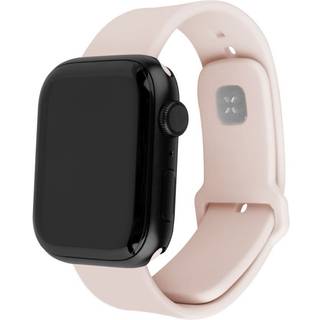 FIXED Silikone rem SET Apple Watch 38/40/41mm Lyserød