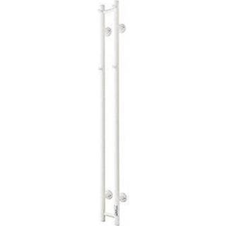 TVS ELDO 2 El-håndklædetørrer m/timer 1400x140mm, Hvid