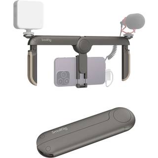 SmallRig 4047 Foldbar Universal Håndholdt Mobil Ramme (65-80 mm) - Grå